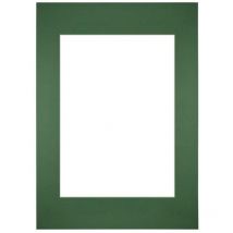 Passe-Partout Taille du Cadre 42x59.4 cm A2 - Format de Foto 29.7x42 cm - Vert forêt.