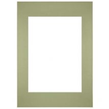 Passe-Partout Taille du Cadre 42x59.4 cm A2 - Format de Foto 29.7x42 cm - Vert menthe.