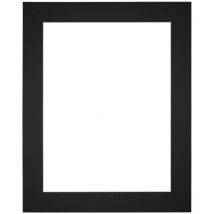 Passe-Partout Taille du Cadre 50x75 cm - Format de Foto 40x55 cm - Noir.