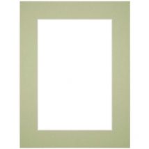 Passe-Partout Taille du Cadre 60x80 cm - Format de Foto 50x70 cm - Vert menthe.