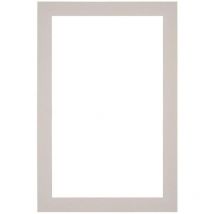 Passe-Partout Taille du Cadre 67x98 cm - Format de Foto 55x85 cm - Gris Granit.