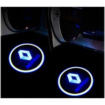 Renault - Passend für Kele Willkommenslicht Pride Latitude Talisman Laguna Megane modifiziertes Türprojektionslicht (Stil 2)