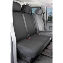Walser - Passform Sitzbezug Aus Stoff Kompatibel Mit Vw T5, Doppelbank Vorne