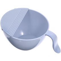 Passoire à riz multifonction pour la cuisine, panier de lavage du riz, panier d'égouttage du riz, panier de lavage, passoire à vaisselle avec poignée