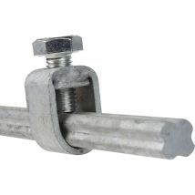 Piqueta de tierra galvanizada - Cruciforme Ø15,5mm 1,5m