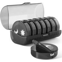 ZVD - Pastillero semanal (mañana, mediodía y noche): 14 compartimentos, 7 días