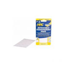 Pastilles auto-adhésives HPX transparentes enlevables sans résidu de colle - HT2525