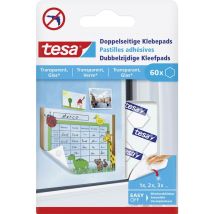 Pastilles double-face Tesa Tesa 77731-00000-01 transparent 60 pc(s) W680971