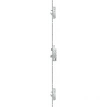 KFV Pat-Lock Porta Multipla – Serratura per porte di uscita di emergenza – Acciaio inox spazzolato – Distanza 92 mm