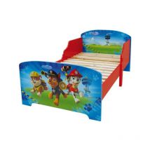 Pat patrouille Lit avec lattes pour enfant 70 x 140 cm
