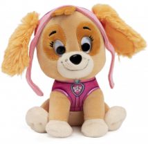 Paw Patrol - Pat Patrouille - Peluche Gund 15 Cm Stella - Peluche Pat Patrouille Taille 15 Cm - Lavable En Surface - Jouet Premier Age - Jouet Bébé