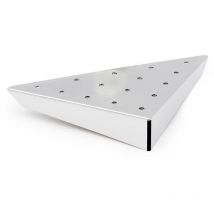 Pata plástico kokes h45 l175-245 cromo (atencion. medidas aproximadas)