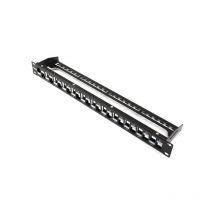 Patch Panel Rack 1u Empty 24 Ports Utp Lapara Networking