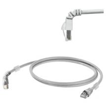 Weidmüller 1233160020 RJ45 Netzwerkkabel, Patchkabel cat 6a s/ftp 2.00 m Grau UL-zertifiziert 1 St.