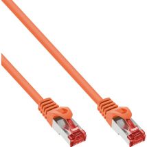 Patchkabel Cat.6, s/ftp (PiMf), 250MHz, orange