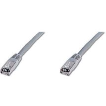 Digitus Dk-1531-100 Rj45 Netzwerkkabel, Patchkabel Cat 5e Sf/utp 10.00 M Grau 1 St.