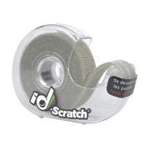 Id-scratch Klettband - Rolle 2m X 2cm - Farbe Grau