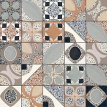 Del Conca - Grès cérame - frammenti - Dipinto - 20x20 - Mat - (1,16 m²)