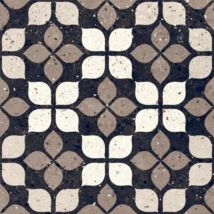 Del Conca - Grès cérame - frammenti - Nero Fiore - 20x20 - Mat - (1,16 m²)