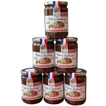 Pâte à tartiner aux noisettes et cacao - 6 x 600g Lucien Georgelin