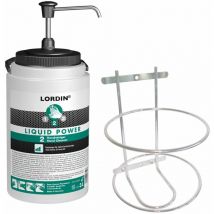 Pâte lavante pour les mains Liquid Power, système de distribution inclus - Contenu:3 litres - Lordin