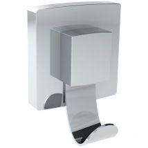 Patère kote Inox chromé - Allibert