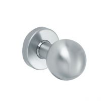 Assa Abloy - Patère inox 50 vachette Argent Inox