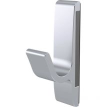 Hermeta - Patère magnétique 0150 - 40 mm aluminium anodisé argenté hauteur 85 mm