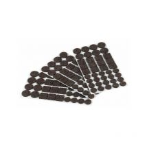 Patin adhésif assortiment marron
