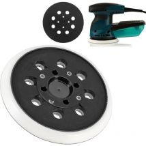 Patin de ponçage auto-agrippant 125 mm compatible avec Bosch pex 300 ae 400 ae 4000 ae 125 mm,Ponceuse Excentrique par Poweka