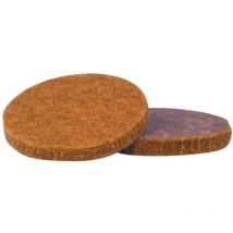 Iso - Patins En Feutre Adhésifs Pour Meubles Diamètre 22 Mm, 12 Unités