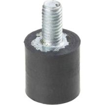 121868 Patin Fileté Filetage Extérieur M4 Filetage Intérieur M4 Hauteur 10 Mm 1 Pc(s) S28400 - Pb Fastener
