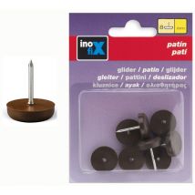 Patin PLASTIQX8CLOU diam 20MM marr Inofix 3142-4-