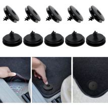 Patin pour meuble,Clips De Fixation Tapis De Sol Voiture, 20pcs Clip Tapis De Sol Voiture Clip Universel Pour Tapis De Voiture Supports De Fixation