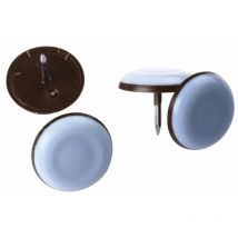 Patin ptfe gris à clouer 25 ø mm 4 pce(s)