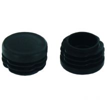 Patin Rentrant Plastique Noir Ø20/21 - 4 Pce Vynex