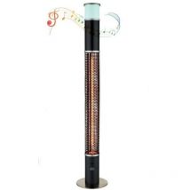 Patio Carbonio Led+Cassa Bluetooth