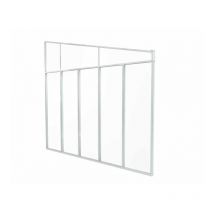 Palram - Patio Cover 4 Series Sidewall - Acrylic - L319 x W6.7 x H305 cm - White