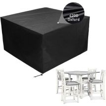 Ymyny - Patio Furniture Cover Waterproof Outdoor Sectional Sofa Set Covers, Outdoor Rectangle Table and Chair Set Covers, Dust Proof Furniture