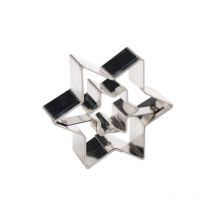 Découpoir Étoile double 5 cm Inox Patisse