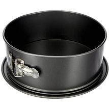 Patisse Teglia Tonda Per Torte In Acciaio Inossidabile, Nero, 22 Cm