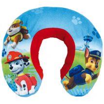 Coussin tour de cou Pat'patrouille en peluche douce de voyage 19cm