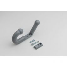 Wattelez - Patère double parkid + clavette avec lien Gris - 607003G/01