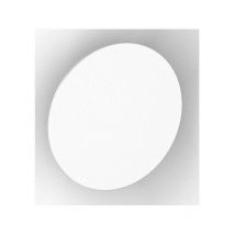 Patere zero noir acier diam 90mm