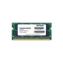 Patriot Memory - 8GB PC3-12800 - 8 Go - 1 x 8 Go - DDR3 - 1600 MHz - 204-pin so-dimm (PSD38G16002S)
