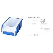 Drakkar Equipement - Patrol Group 1 x Ergo m + Azul nou Cajas de Almacenaje Apilables, Buzón, 116x161x75 mm, Ideal para Organización, Color Azul,