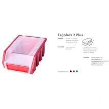 Patrol - Group 1 x Ergo m + Red nou Boxes Stackable Storage Boxes (Mailbox, 116 x 161 x 75