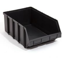 Drakkar Equipement - Patrol Group mod41czapg001 Grosse apilables Caja Visión Cajas de almacenamiento plástico pp plaste Módulo Caja, Negro 490 x 310
