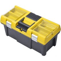 Carbo 20 + 12 - Caja de herramientas de plástico, Maletín para Herramientas