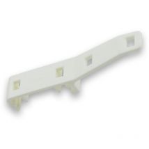 Patte de croisement polyamide ivoire pour chariot de tirage pour tringle 24 x 16mm à clipser Conducteur Jonction de rail Fenêtre Store Baie vitrée